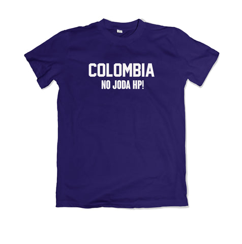 Colombia No Joda T-SHIRT - TOPS, TSS CUSTOM GRPHX, SNEAKER STUDIO, GOLDEN GILT, DESIGN BY TSS