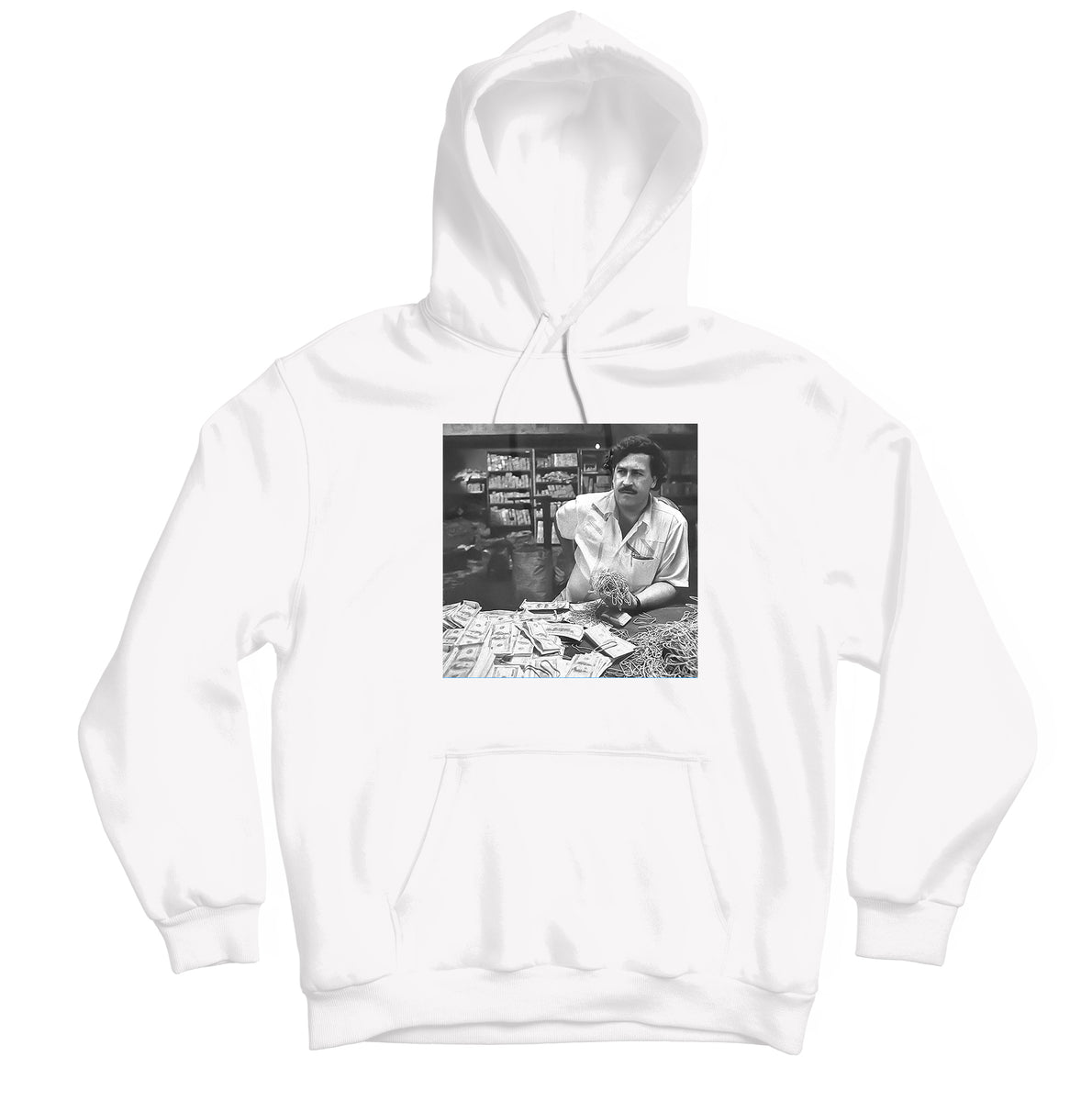 Pablo Escobar w/ Bands HOODIE THE SNEAKER STUDIO
