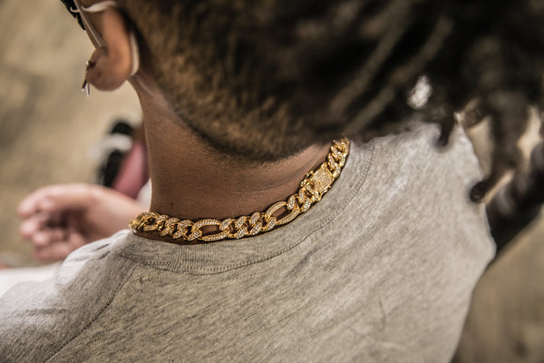 Figaro Studded Necklace