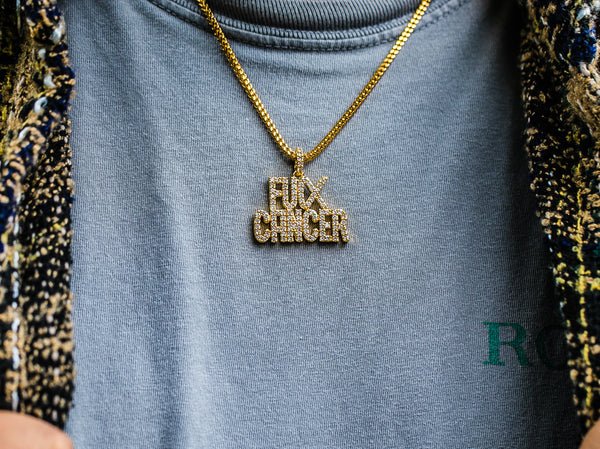 F*ck Cancer Pendant & Necklace