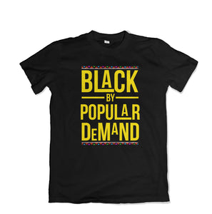 Black by Pop Tee - TOPS, TSS CUSTOM GRPHX, SNEAKER STUDIO, GOLDEN GILT, DESIGN BY TSS