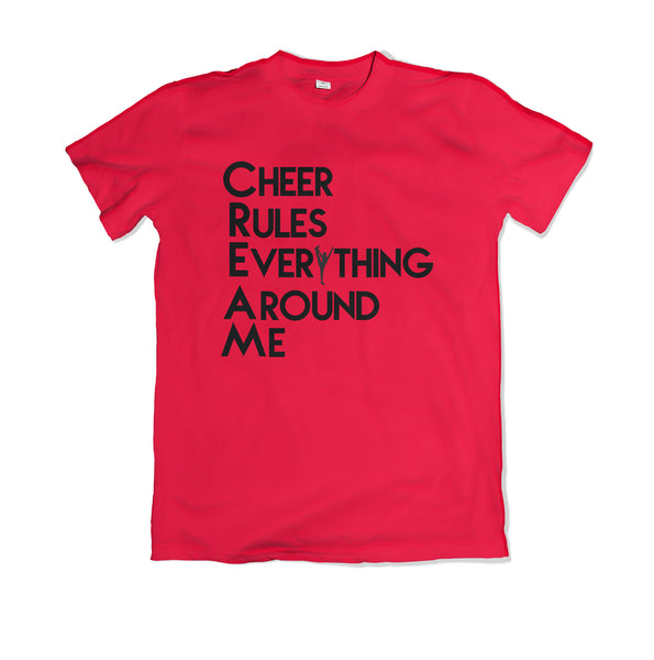 Cheer Rules T-Shirt - TOPS, TSS CUSTOM GRPHX, SNEAKER STUDIO, GOLDEN GILT, DESIGN BY TSS