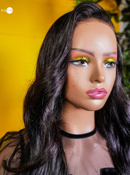 The Avril Wig- 5x5 Closure HD Lace - Body Wave - Lightly Pre-plucked- 180% Density - 100% Human Hair - Invisible HD Lace - Glueless