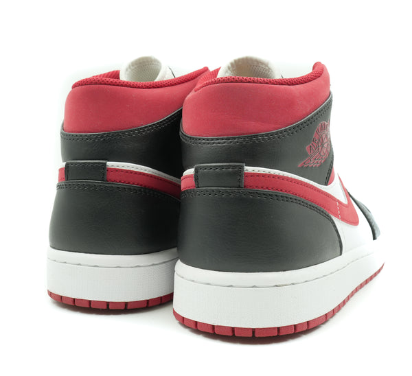 Jordan 1 Mid Gym Red Black White Size 10.5 USED
