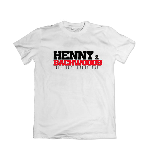 Henny & Backwoods T-Shirt - TOPS, TSS CUSTOM GRPHX, SNEAKER STUDIO, GOLDEN GILT, DESIGN BY TSS
