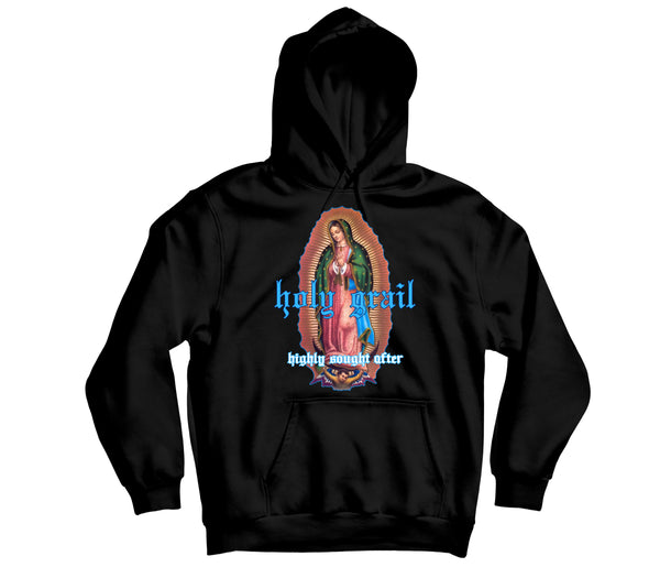 Virgin Mary Hoodie - Virgen de Guadalupe - TOPS, TSS CUSTOM GRPHX, SNEAKER STUDIO, GOLDEN GILT, DESIGN BY TSS