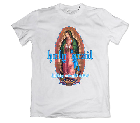 Virgin Mary Tee Shirt - Virgen De Guadalupe - TOPS, TSS CUSTOM GRPHX, SNEAKER STUDIO, GOLDEN GILT, DESIGN BY TSS