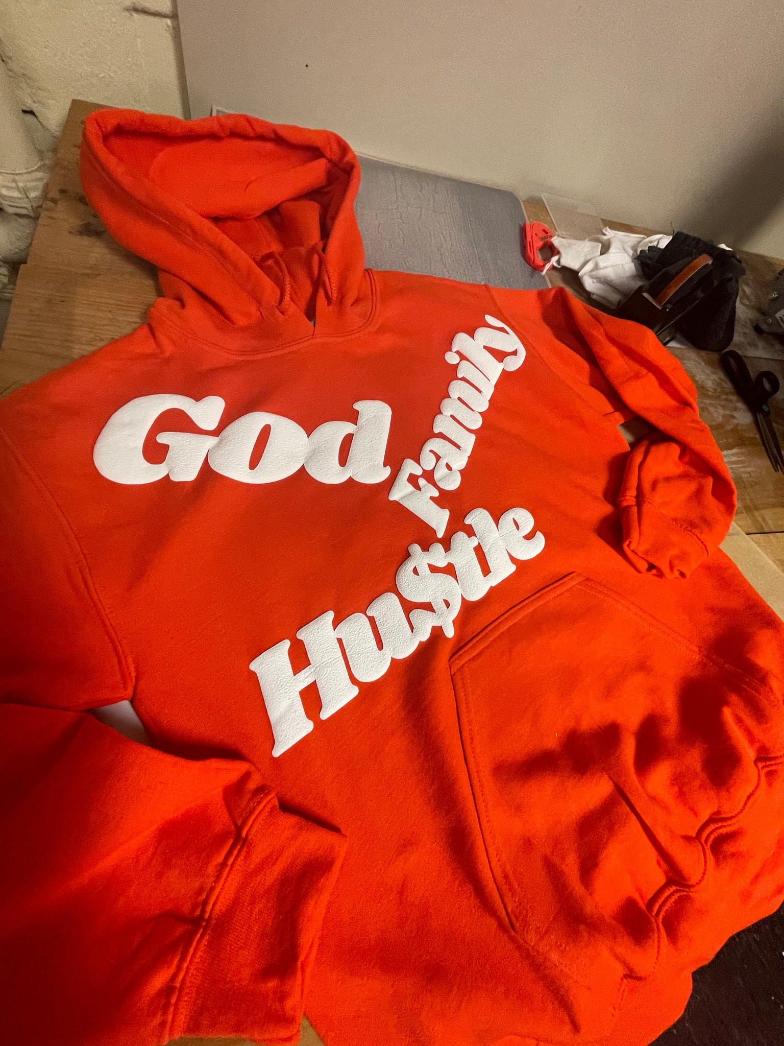 God Family Hustle Hoodie