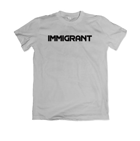 Immigrant Tee - black letters - TOPS, TSS CUSTOM GRPHX, SNEAKER STUDIO, GOLDEN GILT, DESIGN BY TSS