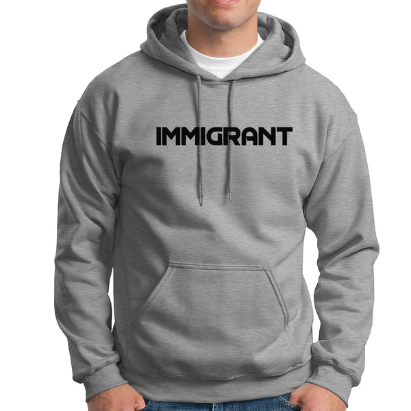 Immigrant Hoody - TOPS, TSS CUSTOM GRPHX, SNEAKER STUDIO, GOLDEN GILT, DESIGN BY TSS