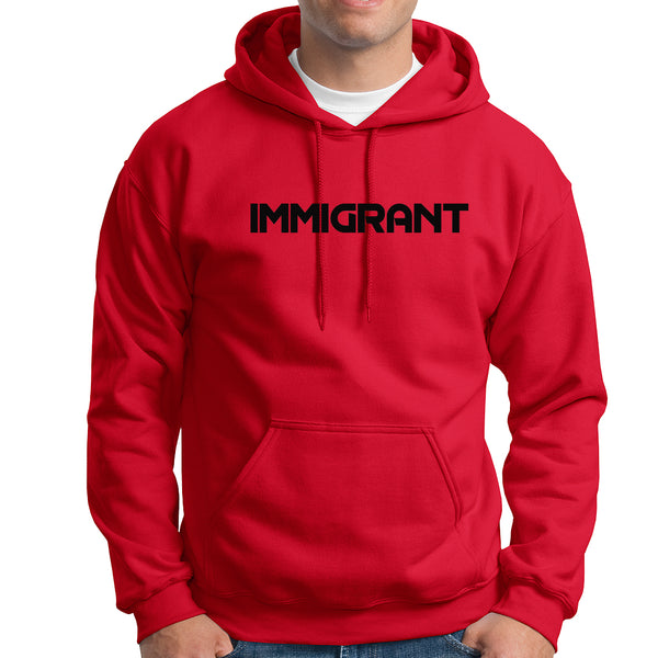 Immigrant Hoody - TOPS, TSS CUSTOM GRPHX, SNEAKER STUDIO, GOLDEN GILT, DESIGN BY TSS