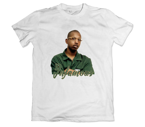 Shyne Infamous Tee Shirt - TOPS, TSS CUSTOM GRPHX, SNEAKER STUDIO, GOLDEN GILT, DESIGN BY TSS