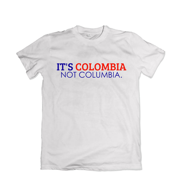 It's Colombia Tee - TOPS, TSS CUSTOM GRPHX, SNEAKER STUDIO, GOLDEN GILT, DESIGN BY TSS