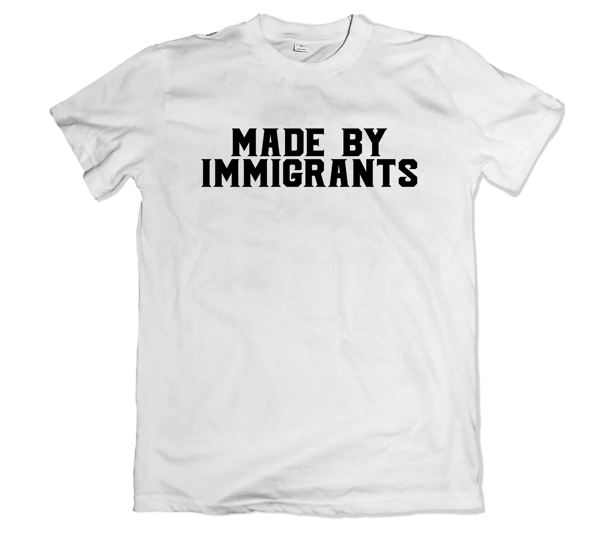 Made by Immigrants Tee - TOPS, TSS CUSTOM GRPHX, SNEAKER STUDIO, GOLDEN GILT, DESIGN BY TSS