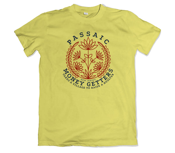 Passaic Money Getters Tee Shirt - TOPS, TSS CUSTOM GRPHX, SNEAKER STUDIO, GOLDEN GILT, DESIGN BY TSS