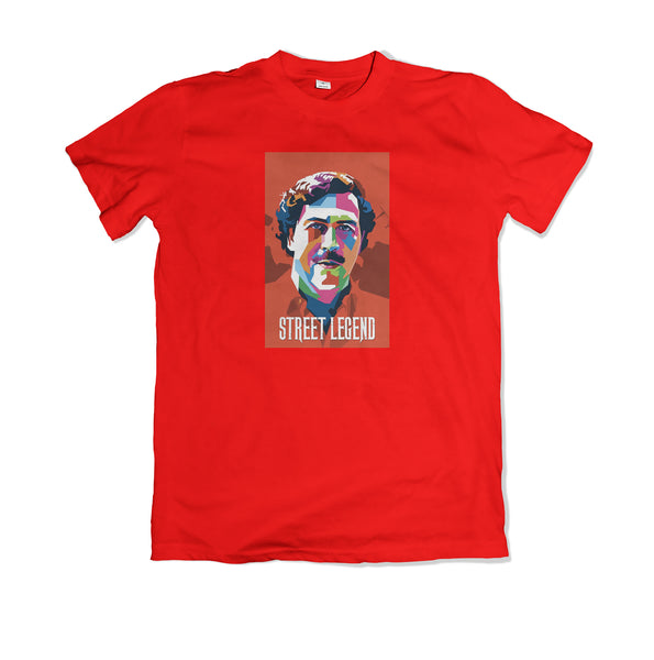 Pablo Escobar Street Legend Tee shirt - TOPS, TSS CUSTOM GRPHX, SNEAKER STUDIO, GOLDEN GILT, DESIGN BY TSS