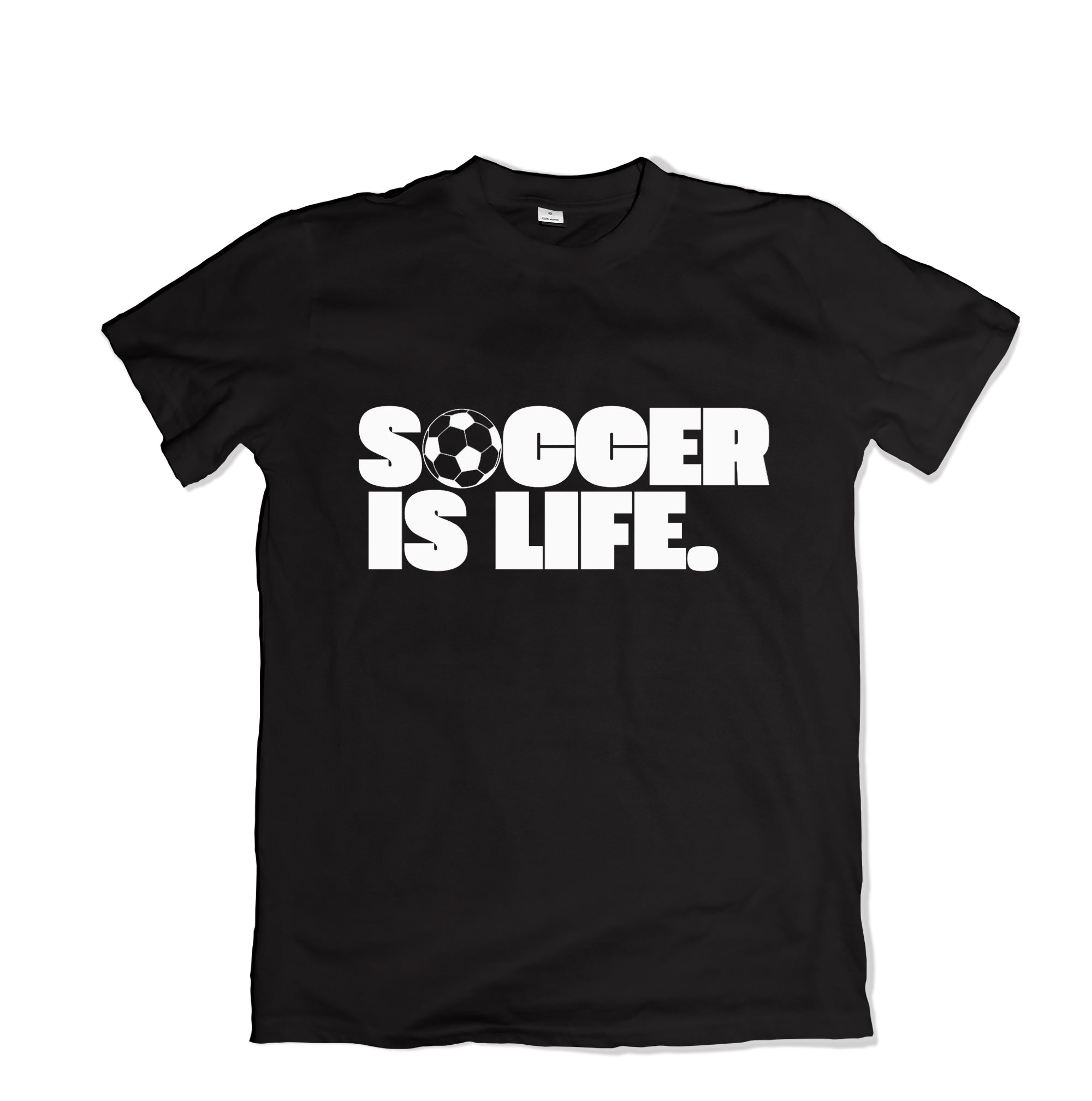 Soccer is Life T-Shirt - TOPS, TSS CUSTOM GRPHX, SNEAKER STUDIO, GOLDEN GILT, DESIGN BY TSS