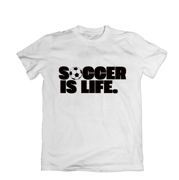 Soccer is Life T-Shirt - TOPS, TSS CUSTOM GRPHX, SNEAKER STUDIO, GOLDEN GILT, DESIGN BY TSS