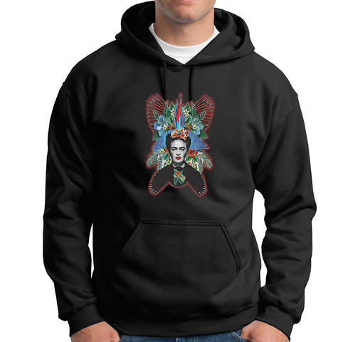 Frida Flower Hoodie - TOPS, TSS CUSTOM GRPHX, SNEAKER STUDIO, GOLDEN GILT, DESIGN BY TSS