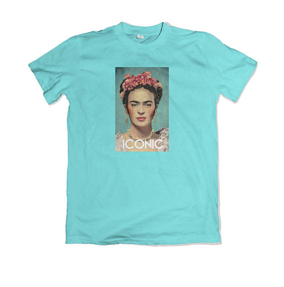 Frida Iconic tee shirt - TOPS, TSS CUSTOM GRPHX, SNEAKER STUDIO, GOLDEN GILT, DESIGN BY TSS