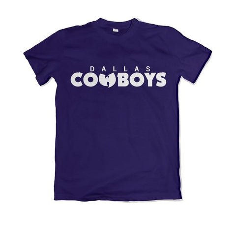 Dallas Cowboys Wu Tang T-shirt - TOPS, TSS CUSTOM GRPHX, SNEAKER STUDIO, GOLDEN GILT, DESIGN BY TSS