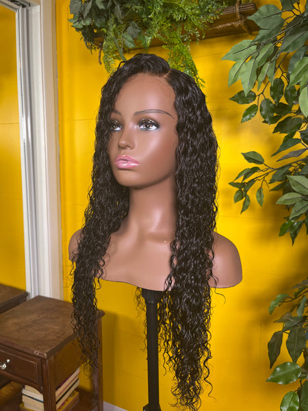 Ciara Wig - 5x5 Lace Closure - Glueless - High Quality Transparent Lace - Lightly Pre-plucked- 180% Density - 100% Human Hair - Undetectable Lace - Glueless