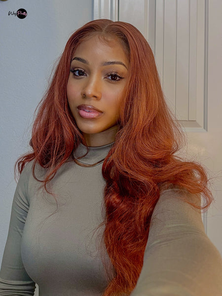 Kiki - 13x4 Lace Frontal - Body Wave Wig -  High Quality Transparent Lace - Lightly Pre-plucked- 180% Density - 100% Human Hair- Undetectable Lace