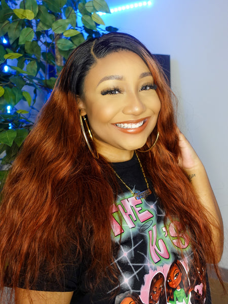 Vivica - 13x4 Lace Frontal - Body Wave- High Quality Transparent Lace - Lightly Pre-plucked- 180% Density - 100% Human Hair- Undetectable Lace