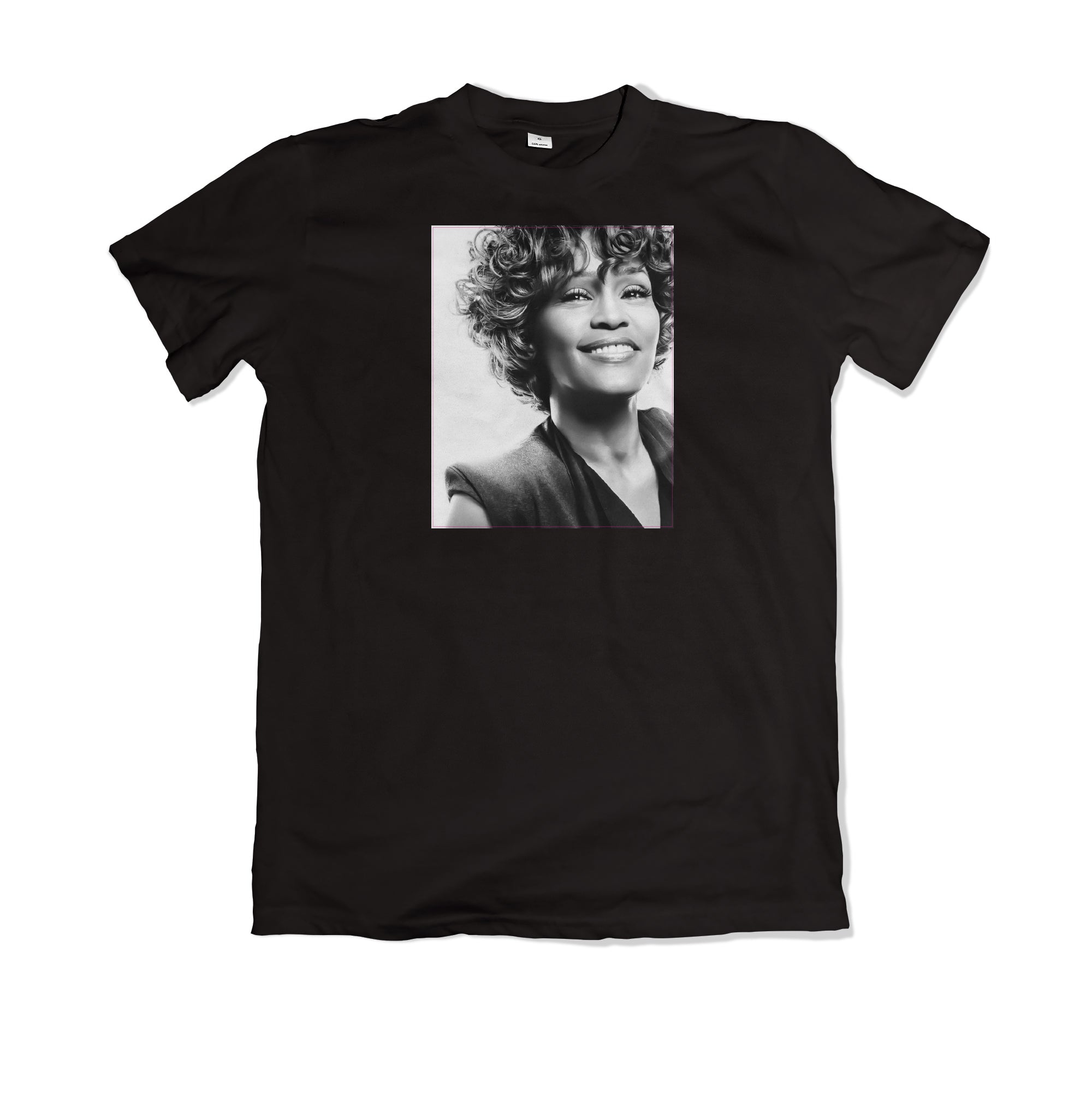 Whitney Houston B/W T-Shirt - TOPS, TSS CUSTOM GRPHX, SNEAKER STUDIO, GOLDEN GILT, DESIGN BY TSS